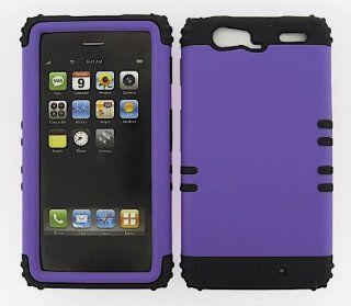 Motorola Droid RAZR MAXX XT913 Neon Purple Case Cover Snap On Faceplate Skin New: Cell Phones & Accessories