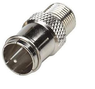 Steren RG6 F Female to F Male Quick Push On Adapter: Electronics