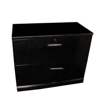 Mayline Sorrento 2 Drawer  File Cabinet slf2 Finish Espresso