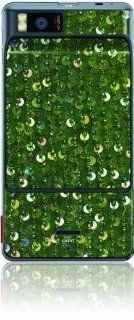 Skinit Protective Skin for DROID X (Sequins Green Apple): Cell Phones & Accessories