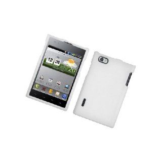 LG Intuition VS950 Optimus Vu P895 White Hard Cover Case: Cell Phones & Accessories