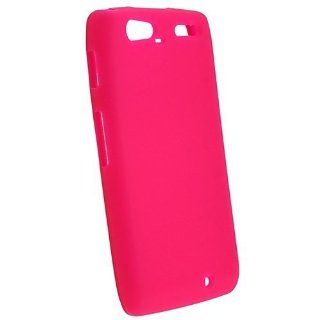Silicone Skin Case for Motorola Droid Razr Maxx XT916, Hot Pink Cell Phones & Accessories