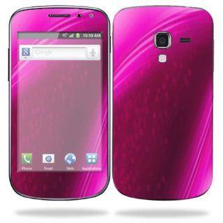 Protective Skin Decal Cover for Samsung Galaxy Exhilarate Cell Phone AT&T Sticker Skins Pink Abstract: Cell Phones & Accessories