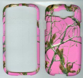 Camoflague Pink Real Tree Faceplate Hard Case Protector for Samsung Galaxy S3 4g Lte Sch s960l Android Smartphone Net 10 and Straight Talk: Cell Phones & Accessories