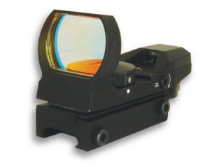NcSTAR Red Dot Sight   Tactical Red Dot With 4 Different Reticles / Black D4B