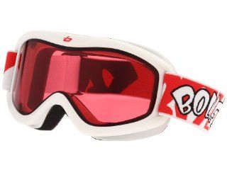 Bolle Volt Goggle (White/Vermillon)  Ski Goggles  Sports & Outdoors
