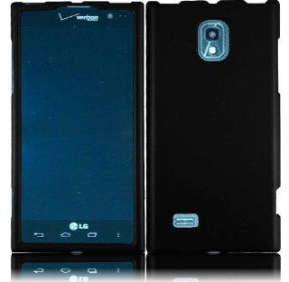 For LG Spectrum 2 VS930 LG Optimus LTE 2 Hard Cover Case Black Cell Phones & Accessories