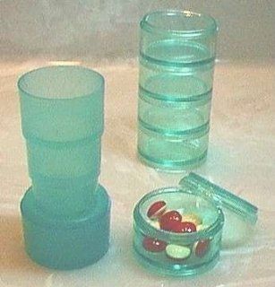 Collapsible Cup & 4 Pill Stacker Cases PSC 4 Kitchen & Dining