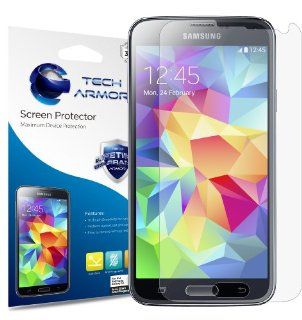 Tech Armor Samsung Galaxy S5 Anti Glare/Anti Fingerprint (Matte) Screen Protectors [3 Pack] Lifetime Warranty: Cell Phones & Accessories