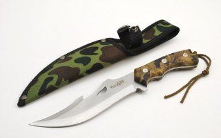 10" Tactical Hunting Survival Knife Skinner Bowie Fixed Blade +Nylon Sheath MH H103   Speicial Promotion   HXP7Z : Hunting Fixed Blade Knives : Sports & Outdoors