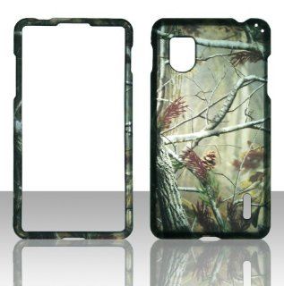 2D Camo Tree Real Mossy LG Optimus G LS970 Sprint / LG Eclipse 4G LTE AT&T Case Cover Hard Phone Case Snap on Cover Rubberized Touch Protector Cases: Cell Phones & Accessories