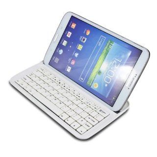 Lerway White Wireless Bluetooth Keyboard for Samsung Galaxy Tab 3 8.0 T310: Computers & Accessories