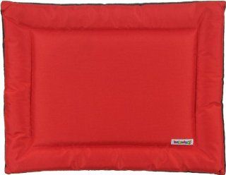 Kakadu Pet All Seasons Mat Dog Bed, Fire (Red & Gray)   Medium, 30" x 24" 