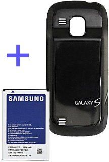 Samsung OEM 2600 mAH Battery (EB124465YZ) and Door (EBC 978EBZ) for Samsung i400 Continuum: Cell Phones & Accessories