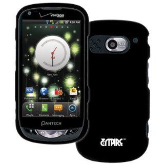 EMPIRE Pantech Breakout Black Rubberized Hard Case Cover [EMPIRE Packaging]: Cell Phones & Accessories