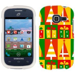 Samsung Galaxy Discover Christmas Presents and Trees Pattern Phone Case Cover Cell Phones & Accessories