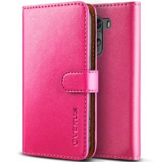 LG G3 Case, [Hot Pink] Verus LG G3 Wallet Case [Crayon Diary] w/ Kickstand   Premium Soft PU Leather Wallet Cover   Verizon, AT&T, Sprint, T Mobile, International, and Unlocked   Leather Case for LG Optimus G3 D850 VS985 D851 990 2014 Model: Cell Phone