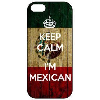 Keep Calm I'm Mexican, Mexico Flag 957, iPhone 4 Premium Hard Plastic Case, Cover, Aluminium Layer, Quote, Quotes, Motivational, Inspirational, Theme Shell: Cell Phones & Accessories