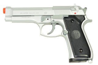 UTG Airsoft U 958SH Heavy Weight Precision 92 Gun, Silver : Airsoft Pistols : Sports & Outdoors