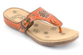 Corkys Elite St. Louis Thong Sandals, Amber, 10 B(M) US: Shoes