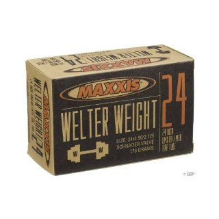 Maxxis Welter Weight 24" x 1.9 2.125" SCHRADER Valve Tube : Bike Tubes : Sports & Outdoors