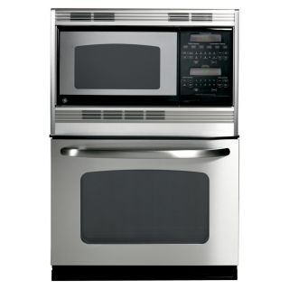 GE Self Cleaning Microwave Wall Oven Combo (Stainless Steel) (Common: 30 in; Actual 29.75 in)