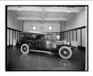 Historic Print (L): Pres. Harding's new $ 9, 000.00 White House locomobile, 1921  