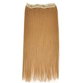 World Pride Fashionable 23" Straight Full Head Clip in Hair Extensions   Blonde : Beauty