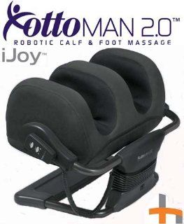 Shop Ijoy Ottoman 2.0 Human Touch Massager Calf and Foot Massage   HT 980 100 Black at the  Furniture Store
