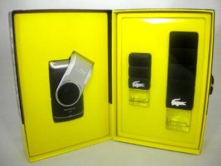 Lacoste Challenge for Men Set: 1.0oz. Eau De Toilette Spray + Braun Mobile Shave + 3.0oz. Eau De Toilette Spray : Fragrance Sets : Beauty
