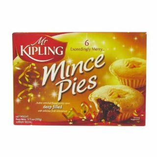 Mr. Kiplings Mince Pies   6 Pack : Packaged Pastries : Grocery & Gourmet Food