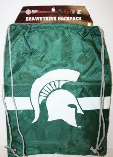 NCAA Michigan State Drawstring Backpack  Sports Fan Drawstring Bags  Sports & Outdoors