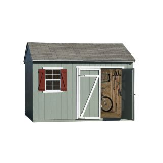 Heartland Gentry Saltbox Engineered Wood Storage Shed (Common: 12 ft x 10 ft; Interior Dimensions: 12 ft x 10 ft)