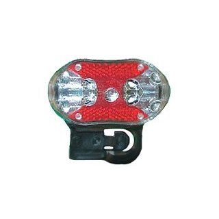 7 function Safety Flashing LED Light for Bike or Belt   Basic Handheld Flashlights  