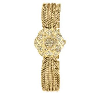 crystal accent flower watch model ak1046chcv orig $ 95 00 now $ 79