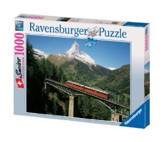 Matterhorn Train 1000 Piece Puzzle: Toys & Games