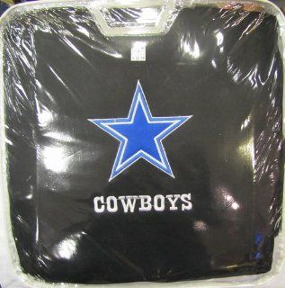 11 Piece NFL Auto Interior Gift Set   Dallas COWBOYS   A Set of 2 Seat Covers, 1 Rear Bench Cover, 1 Steering Wheel, and A Set of 2 Seat Belt Pads: Automotive