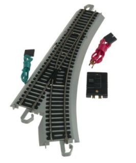 HO Scale Bachmann Trains Snap Fit E Z Track Remote Turnout   Left: Toys & Games