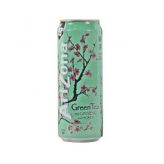 Arizona Green Tea w/ Ginseng & Honey (Dbl~2 cans): Everything Else
