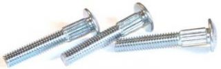 5/16 18 X 2 Carriage Bolts / Ribbed Neck / Steel / Zinc / 500 Pc. Carton: Industrial & Scientific