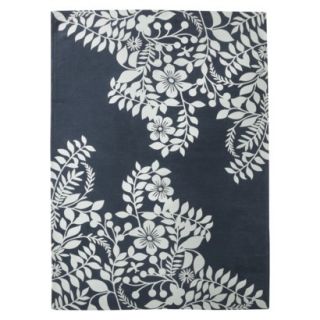 Room 365™ Placed Floral Area Rug   Navy Blue