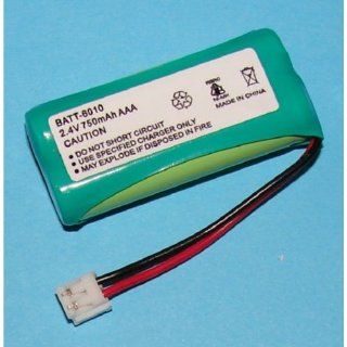 Vtech DS6151 Cordless Phone Battery 1X2AAA/D   2.4 Volt, Ni MH 750mAh   Cordless Phone Replacement Battery: Office Products
