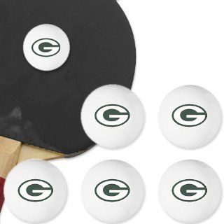 NFL Green Bay Packers 6 Pack Team Logo Table Tennis Balls : Sports Fan Wallets : Sports & Outdoors
