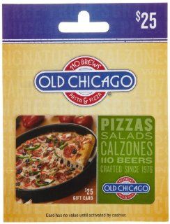 Old Chicago Gift Card $25: Gift Cards Store