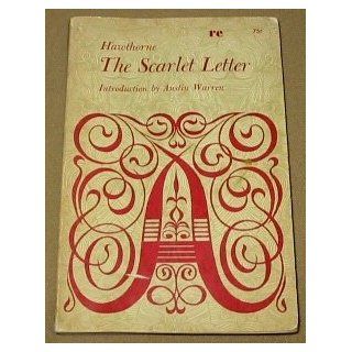 The Scarlet Letter: Nathaniel Hawthorne: Books