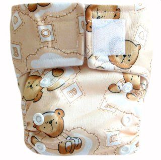 Kawaii Baby Newborn Reusable Cloth Diaper Pure & Natural 6   22 Lb. With 2 Microfiber Inserts "Milk Time" : Baby Diaper Covers : Baby