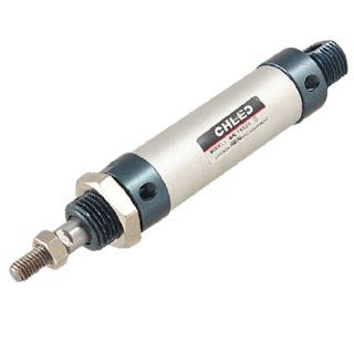 Single Male Thread Rod Dual Action 16 x 25 Air Cylinder: Home Improvement