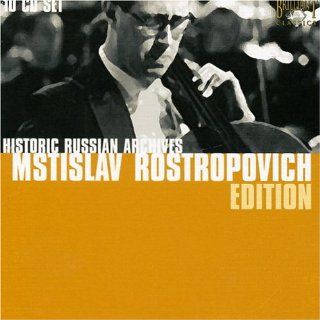 Historic Russian Archives: Mstislav Rostropovich Edition: Music