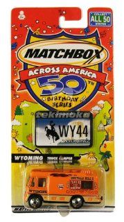 Matchbox Across America 50th Birthday Series WYOMING "Truck Camper": Toys & Games
