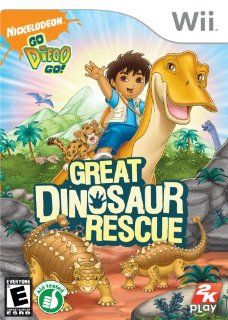 Go, Diego, Go!: Great Dinosaur Rescue   Nintendo Wii: Video Games
